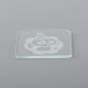 Replacement Tank Cover Plate for Boro / BB / Billet Tank - Whtie Panda A, Glass (1 PC)