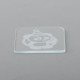 Replacement Tank Cover Plate for Boro / BB / Billet Tank - Whtie Panda A, Glass (1 PC)