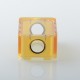 Mission XV Style Space Pod Boro Tank for SXK BB / Billet AIO Box Mod Kit - Brown, PEI