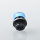 909 Modify Style 510 Drip Tip for RDA / RTA / RDTA Atomizer - Blue, Acrylic + Aluminum