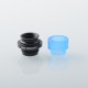 909 Modify Style 510 Drip Tip for RDA / RTA / RDTA Atomizer - Blue, Acrylic + Aluminum