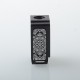 S-ProRo Style Boro Tank for SXK BB / Billet AIO Box Mod Kit - Black, Kashmirn Pattern, Aluminum + POM