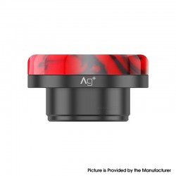 [Ships from Bonded Warehouse] Authentic Hellvape 810 Drip Tip - Red Black