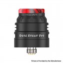 [Ships from Bonded Warehouse] Authentic Hellvape Dead Rabbit Pro RDA Atomizer - Matt Black, BF Pin, 24mm Diameter