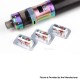 [Ships from Bonded Warehouse] Authentic BP MODS Lightsaber X Pod Mod Kit - Silver, 1 x 18650 /21700, 5ml, 0.3ohm / 0.55ohm