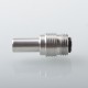 Authentic ThunderHead Creations Tauren Mech Boro Mod Replacement Long Drip Tip - Silver