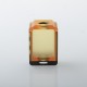 S-ProRo Style Boro Tank for SXK BB / Billet AIO Box Mod Kit - Brown, Kashmirn Pattern, Aluminum + PEI