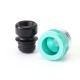 Authentic ETU Flash Nut Drip Tip for BB / Billet / Boro AIO Box Mod - Green, Aluminum Alloy + POM