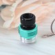 Authentic ETU Flash Nut Drip Tip for BB / Billet / Boro AIO Box Mod - Green, Aluminum Alloy + POM