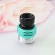 Authentic ETU Flash Nut Drip Tip for BB / Billet / Boro AIO Box Mod - Green, Aluminum Alloy + POM