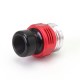 Authentic ETU Flash Nut Drip Tip for BB / Billet / Boro AIO Box Mod - Red, Aluminum Alloy + POM