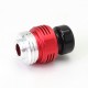 Authentic ETU Flash Nut Drip Tip for BB / Billet / Boro AIO Box Mod - Red, Aluminum Alloy + POM