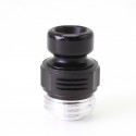 Authentic ETU Flash Nut Drip Tip for BB / Billet / Boro AIO Box Mod - Black, Aluminum Alloy + POM