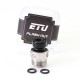 Authentic ETU Flash Nut Drip Tip for BB / Billet / Boro AIO Box Mod - Silver, 316 Stainless Steel + POM