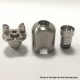 NTSU Style RBA Bridge for Billet / BB / Boro Tank - Silver, Air Pins 1.0 / 1.2 / 1.5 / 2.0 / 2.5 / 3.0 / 3.5 / 4.0mm