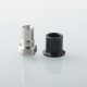 Authentic MK MODS Drip Tip Set for dotMod dotAIO V1 / V2 Pod - Black