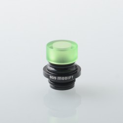 909 Modify Style 510 Drip Tip for RDA / RTA / RDTA Atomizer - Green, Acrylic + Aluminum