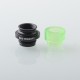 909 Modify Style 510 Drip Tip for RDA / RTA / RDTA Atomizer - Green, Acrylic + Aluminum