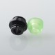 909 Modify Style 510 Drip Tip for RDA / RTA / RDTA Atomizer - Green, Acrylic + Aluminum