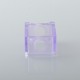 Authentic Rekavape Crystal Boro Tank for SXK BB / Billet AIO Box Mod Kit - Purple, Acrylic