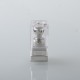 DotMobb Dot Mobb UPT Style RBA Tank for dotMod dotAIO V1, V2 Pod - Silver, Titanium, 1.0, 1.2, 1.4, 1.5, 1.8, 2.0, 2.5, 3.0, 4mm