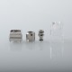 DotMobb Dot Mobb UPT Style RBA Tank for dotMod dotAIO V1, V2 Pod - Silver, Titanium, 1.0, 1.2, 1.4, 1.5, 1.8, 2.0, 2.5, 3.0, 4mm