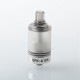 SXK Sputnik Style MTL RTA Atomizer - Silver, 316SS + PCTG, 3.8ml, 6 x 0.6mm / 6 x 0.8mm / 4 x 0.8mm Air Disk, 22mm