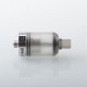 SXK Sputnik Style MTL RTA Atomizer - Silver, 316SS + PCTG, 3.8ml, 6 x 0.6mm / 6 x 0.8mm / 4 x 0.8mm Air Disk, 22mm