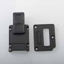 Mission XV Contour ROKR Style Inner Plate Set for SXK BB / Billet Box Mod Kit - Black, Aluminum