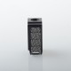 S-ProRo Style Boro Tank for SXK BB / Billet AIO Box Mod Kit - Black, Plum Blossom Pattern, Aluminum + POM