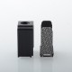 S-ProRo Style Boro Tank for SXK BB / Billet AIO Box Mod Kit - Black, Plum Blossom Pattern, Aluminum + POM