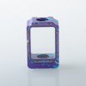 Mission XV Style Space Pod Boro Tank for SXK BB / Billet AIO Box Mod Kit - Purple Blue, Aluminum