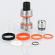 [Ships from Bonded Warehouse] Authentic SMOKTech TFV8 Baby Sub Ohm Tank Atomizer - Silver, Stainless Steel, 3ml, 22mm Diameter