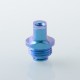 Authentic MK MODS Titanium TA Integrated Drip Tip for BB / Billet / Boro AIO Box Mod - Tiffany Blue