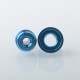 Authentic MK MODS Titanium TA Integrated Drip Tip for BB / Billet / Boro AIO Box Mod - Tiffany Blue