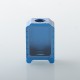 Penny Style Boro Tank for SXK BB / Billet AIO Box Mod Kit - Blue, Aluminum