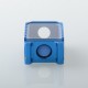 Penny Style Boro Tank for SXK BB / Billet AIO Box Mod Kit - Blue, Aluminum
