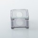 Authentic Rekavape Crystal Boro Tank for SXK BB / Billet AIO Box Mod Kit - Grey, Acrylic