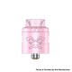 [Ships from Bonded Warehouse] Authentic Hellvape Dead Rabbit Solo RDA Rebuildable Dripping Atomizer - Sakura Pink, 22mm, BF Pin