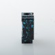 Mission XV Style Space Pod Boro Tank for SXK BB / Billet AIO Box Mod Kit - Black Blue, Aluminum Alloy