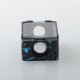 Mission XV Style Space Pod Boro Tank for SXK BB / Billet AIO Box Mod Kit - Black Blue, Aluminum Alloy