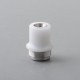 Authentic MK MODS Drip Tip Set for dotMod dotAIO V1 / V2 Pod - White