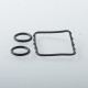 S-ProRo Style Boro Tank for SXK BB / Billet AIO Box Mod Kit - Brown, Plum Blossom Pattern, Aluminum + PEI