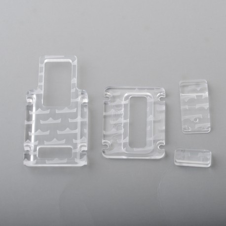 Mission Style Inner Plate Set for Astro Style Evolv DNA60 Mod - Monchary Pattern