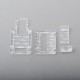 Mission Style Inner Plate Set for Astro Style Evolv DNA60 Mod - Monchary Pattern