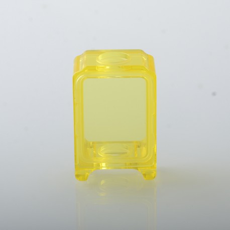 Authentic Rekavape Crystal Boro Tank for SXK BB / Billet AIO Box Mod Kit - Yellow, Acrylic