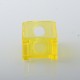 Authentic Rekavape Crystal Boro Tank for SXK BB / Billet AIO Box Mod Kit - Yellow, Acrylic