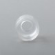 YFTK Crystal Hood Cap Tank Tube for Flash V4.5S+ Style RTA - Translucent, PC