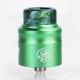 Authentic Wotofo Nudge RDA Rebuildable Dripping Atomizer w/ BF Pin - Green, Aluminum + 316 Stainless Steel, 24mm Diameter