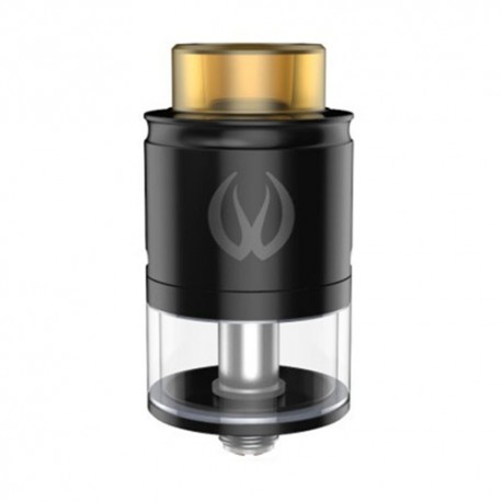 Authentic VandyVape Perseus RDTA Rebuildable Dripping Tank Atomizer - Black, Stainless Steel, 4ml, 24mm Diameter